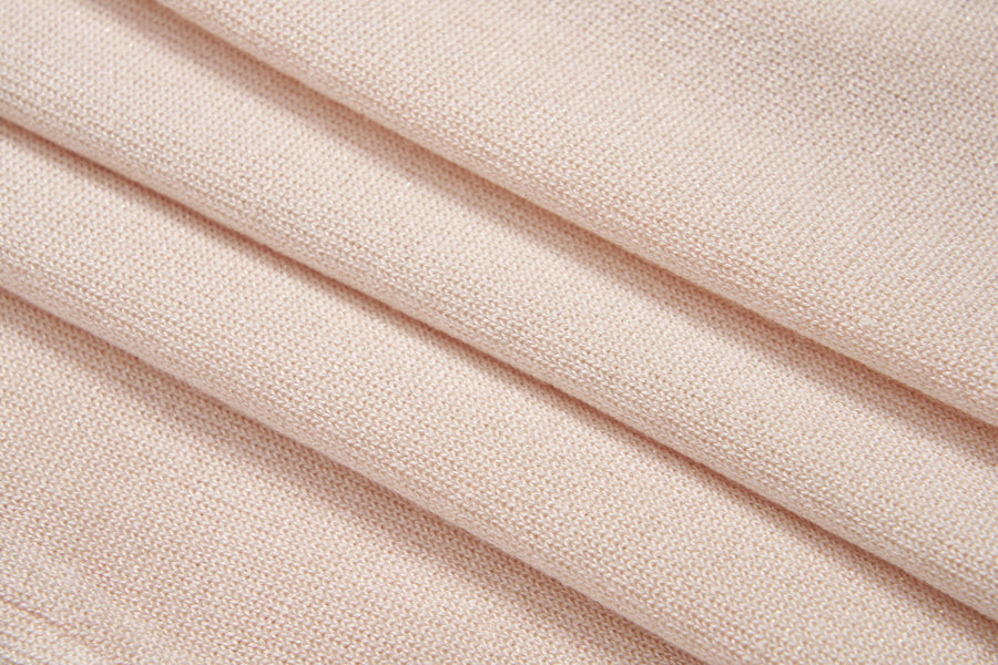 Blush Petal Bloom Knit Cardigan