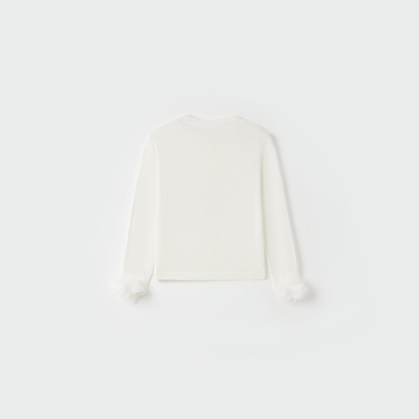 Cloud Petal Bloom Knit Cardigan
