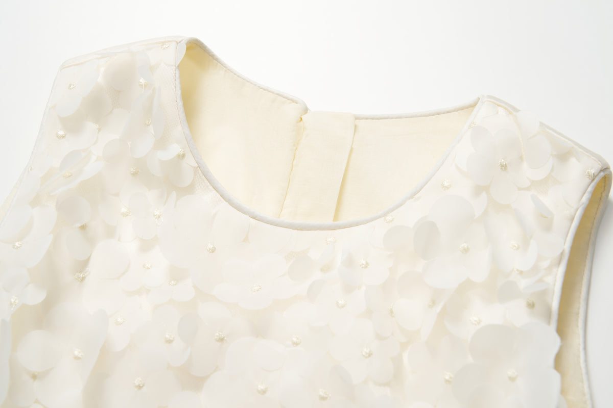Apricot Petal Reverie Dress