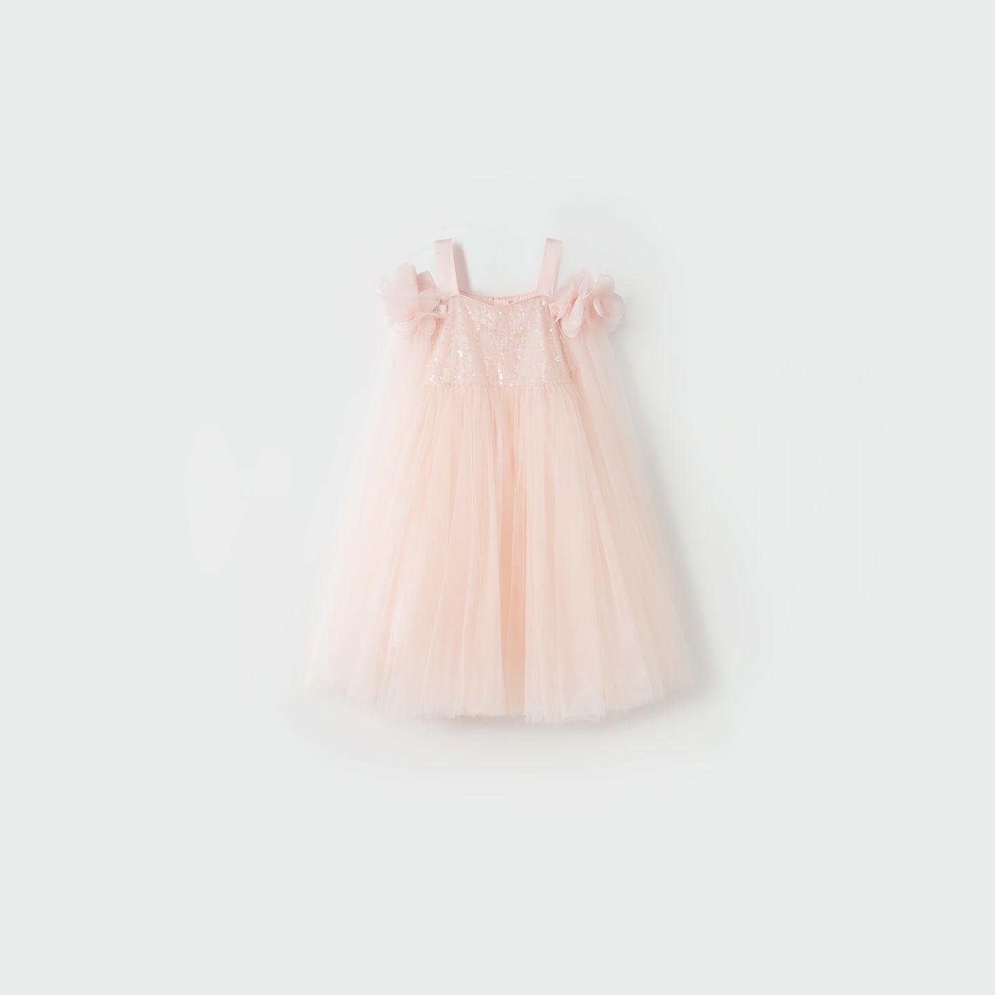 Blush Ripple Bloom Dress