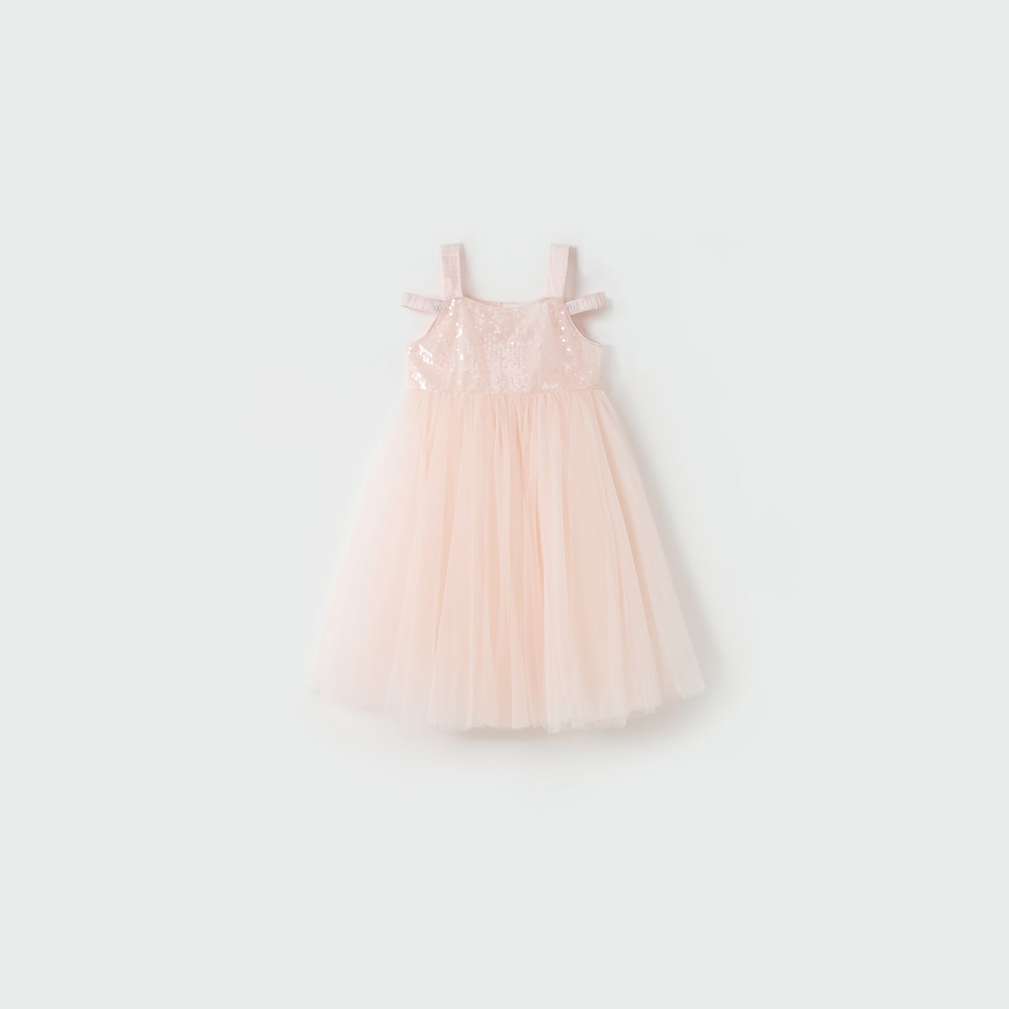 Blush Ripple Bloom Dress
