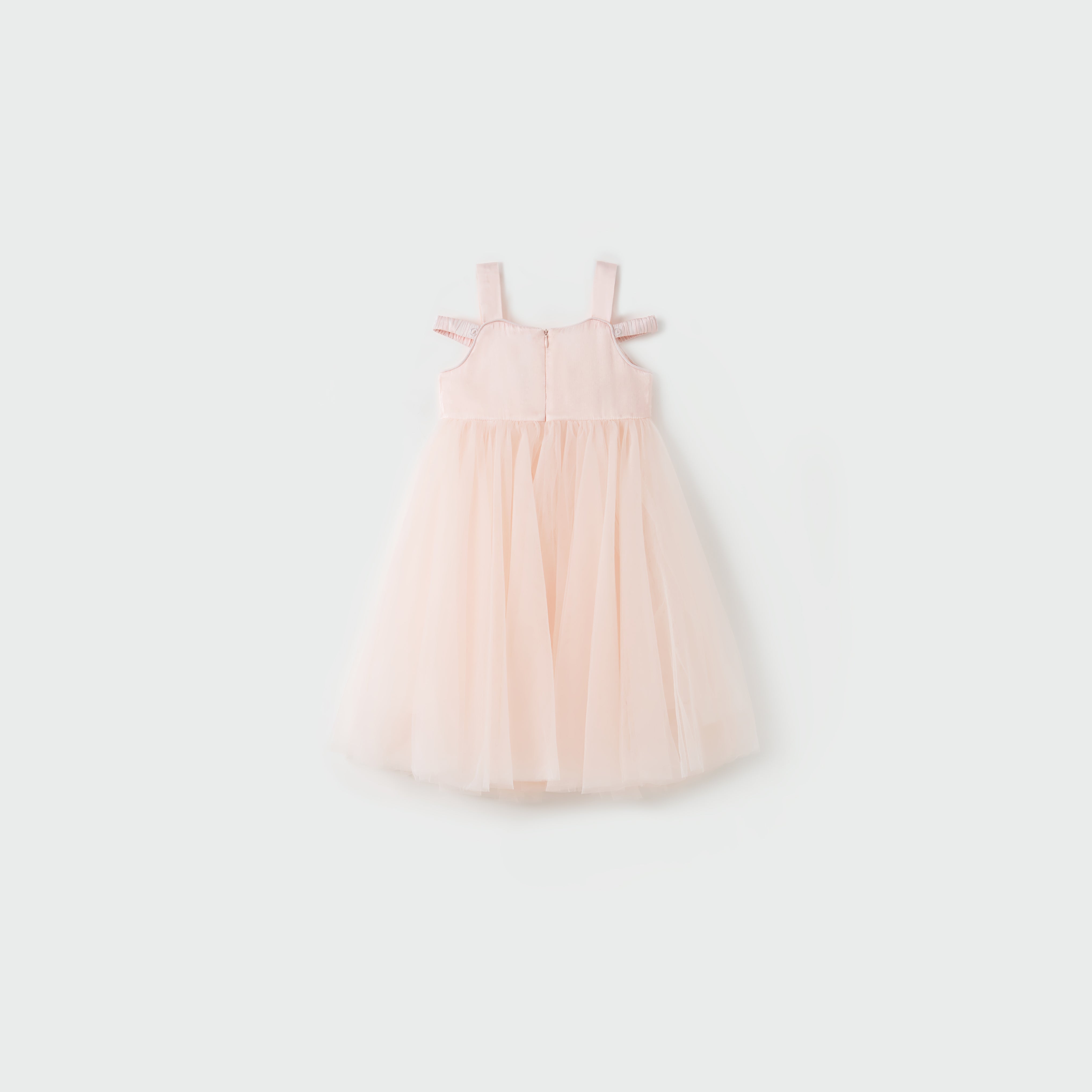 Blush Ripple Bloom Dress