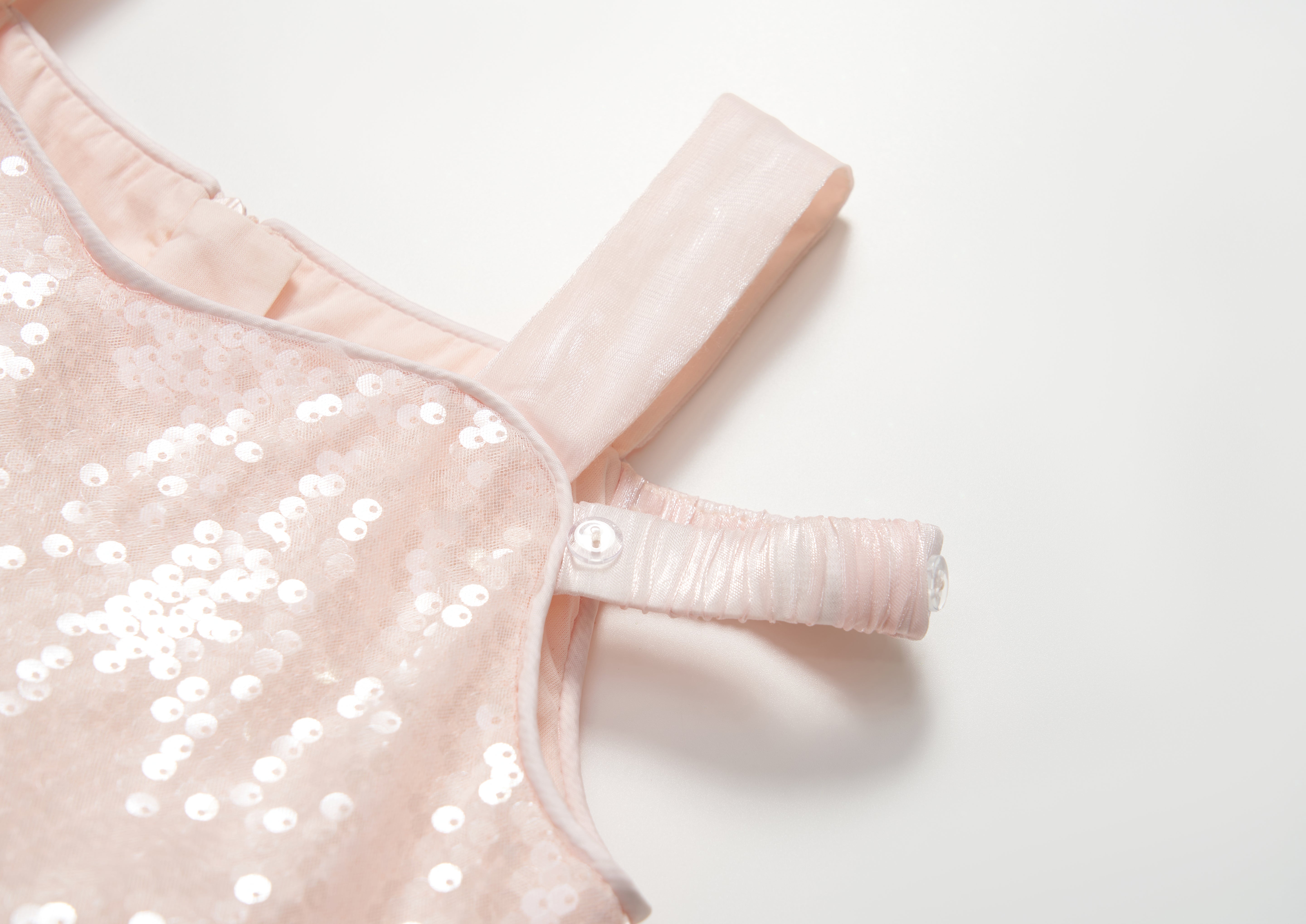Blush Ripple Bloom Dress