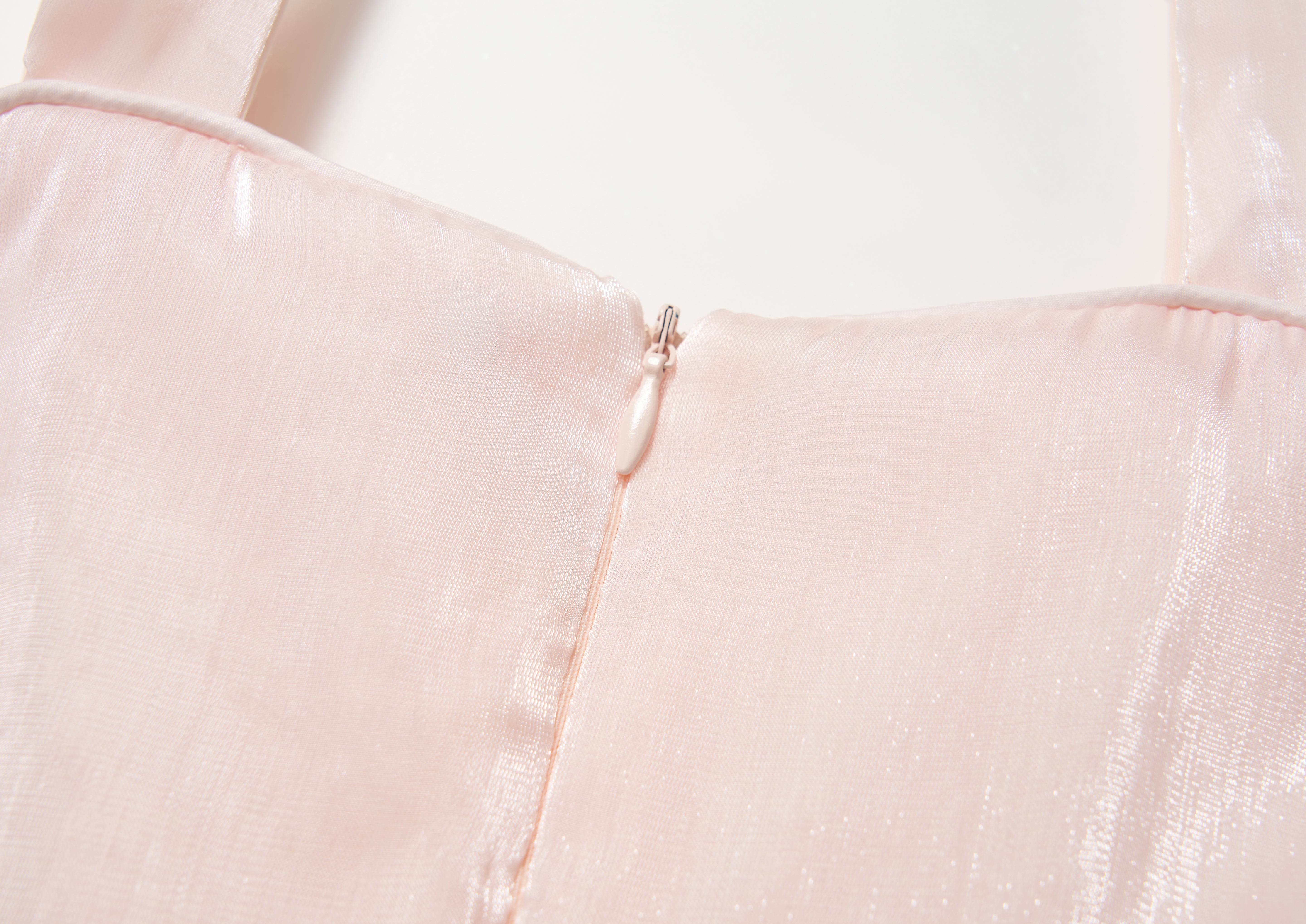 Blush Ripple Bloom Dress