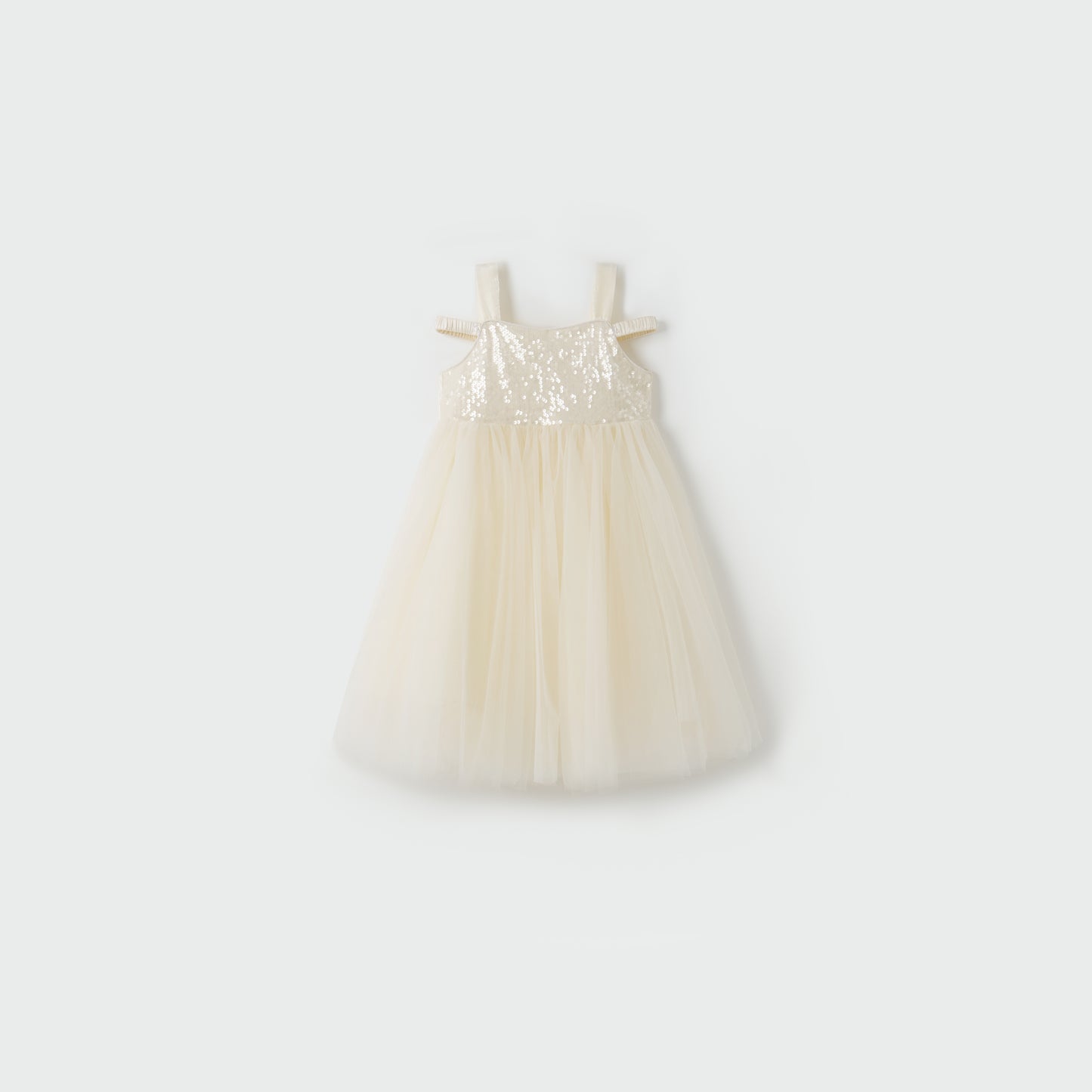 Champagne Ripple Bloom Dress