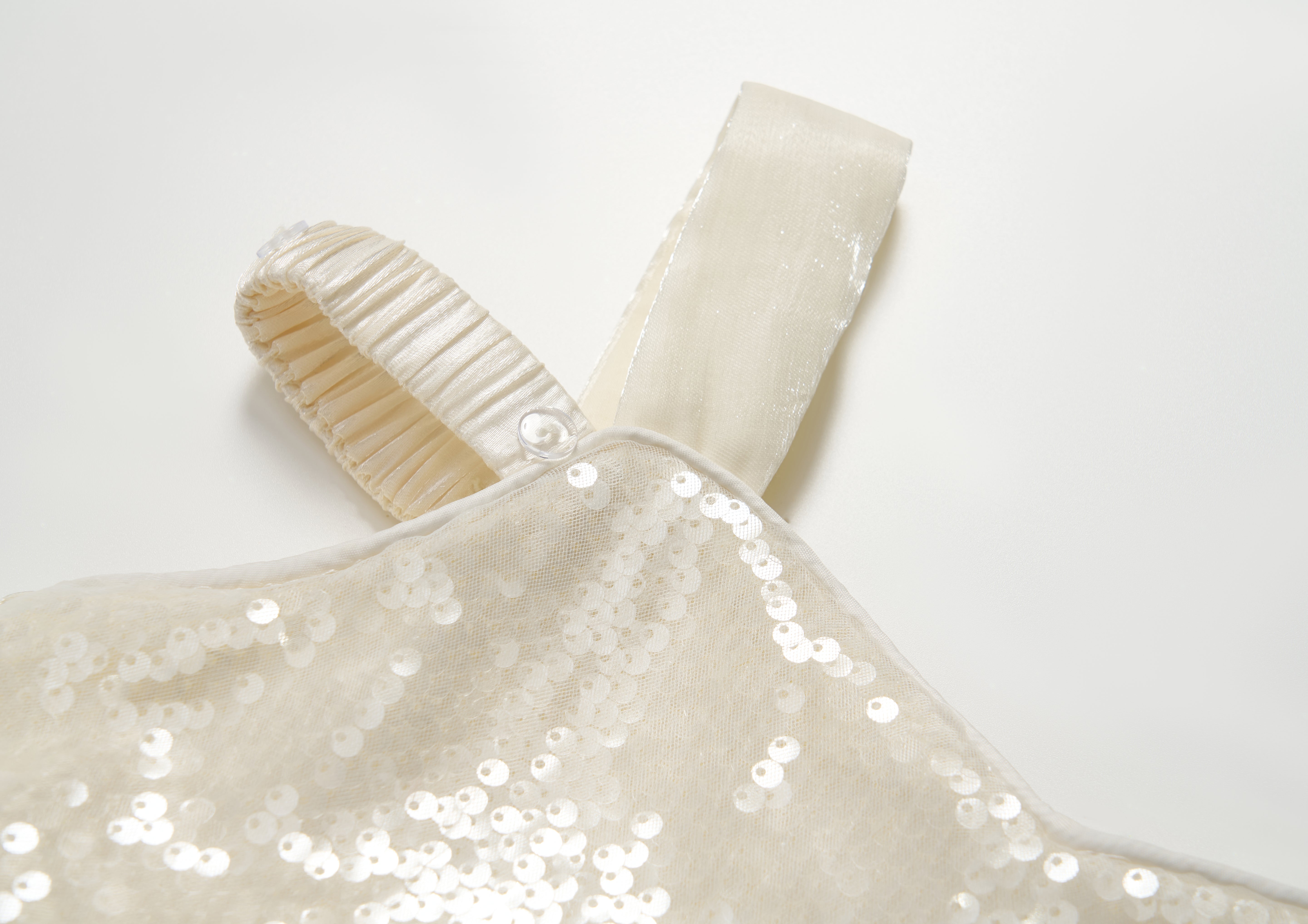 Champagne Ripple Bloom Dress