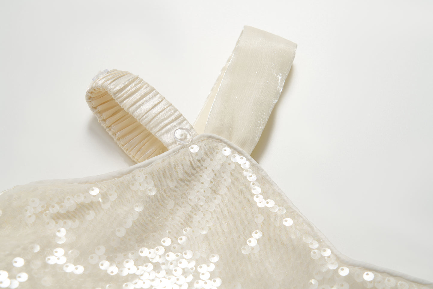 Champagne Ripple Bloom Dress