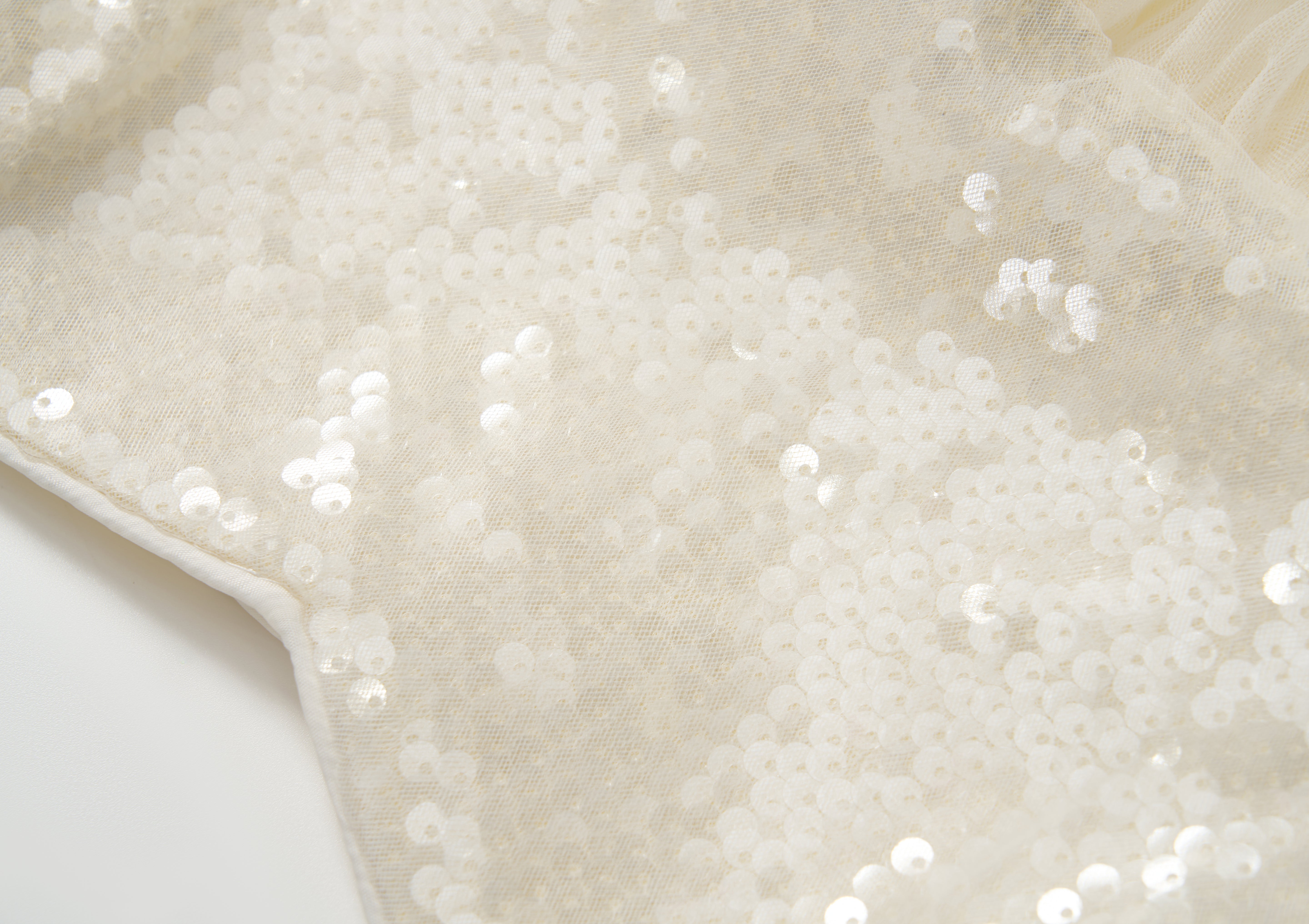 Champagne Ripple Bloom Dress