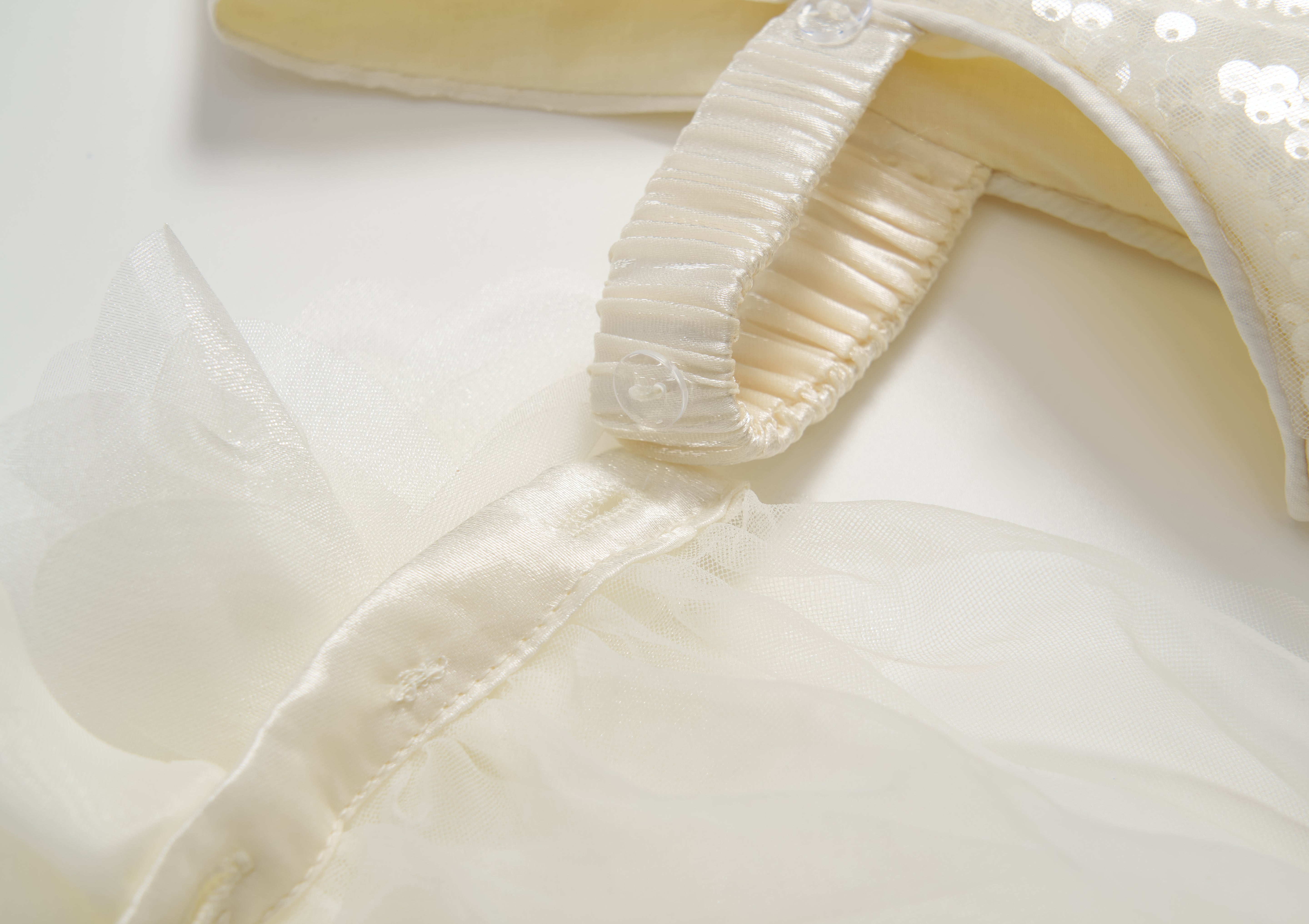 Champagne Ripple Bloom Dress