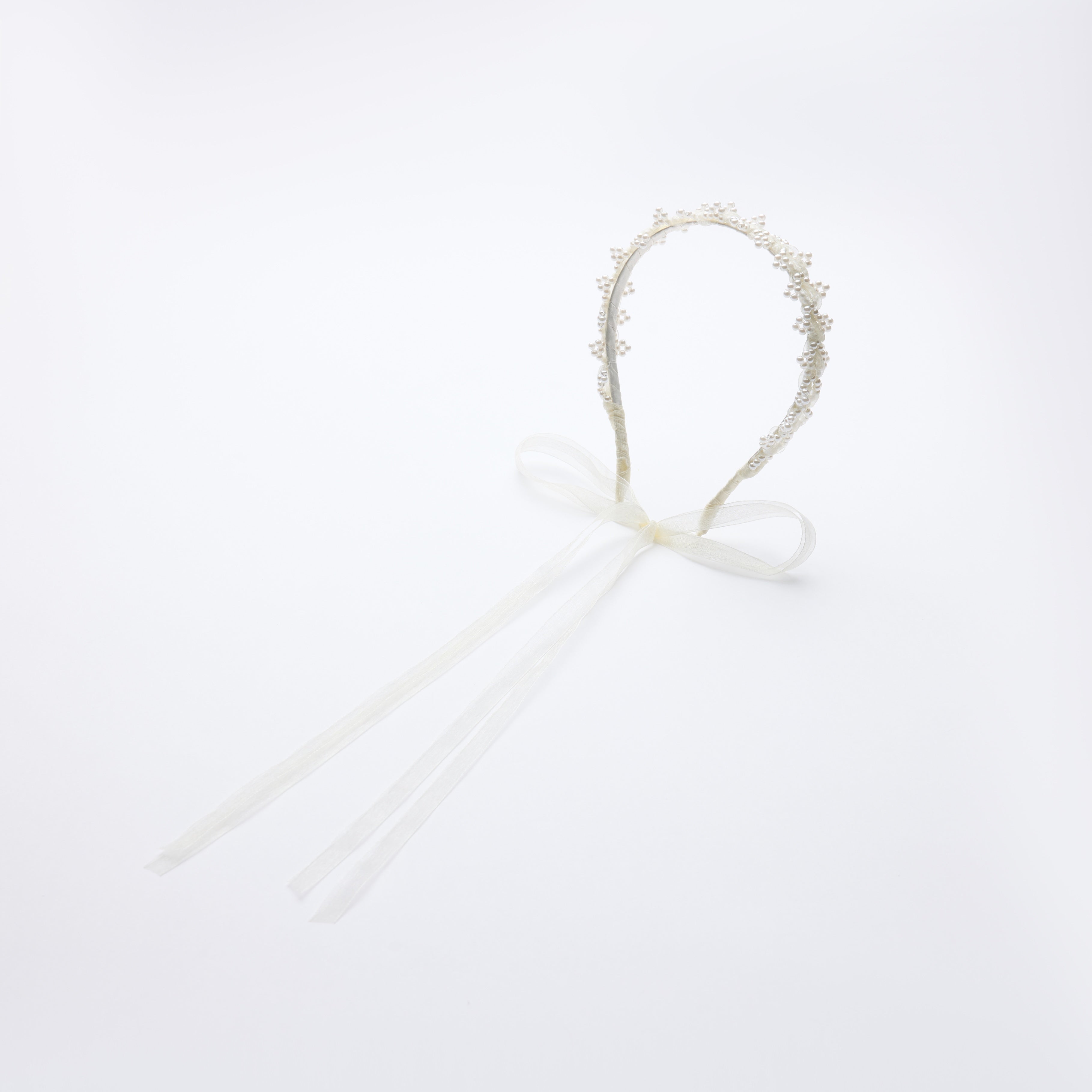 Pearl Waltz Ribbon Headband