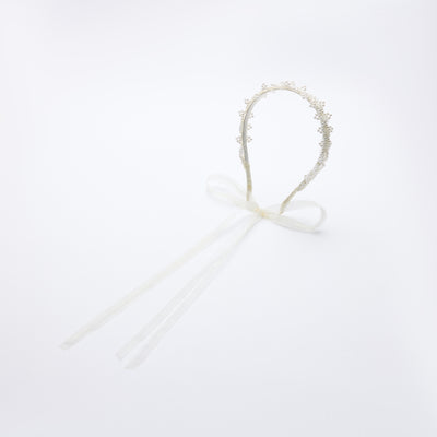 Pearl Waltz Ribbon Headband