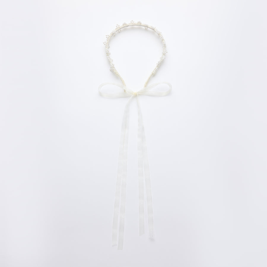 Pearl Waltz Ribbon Headband