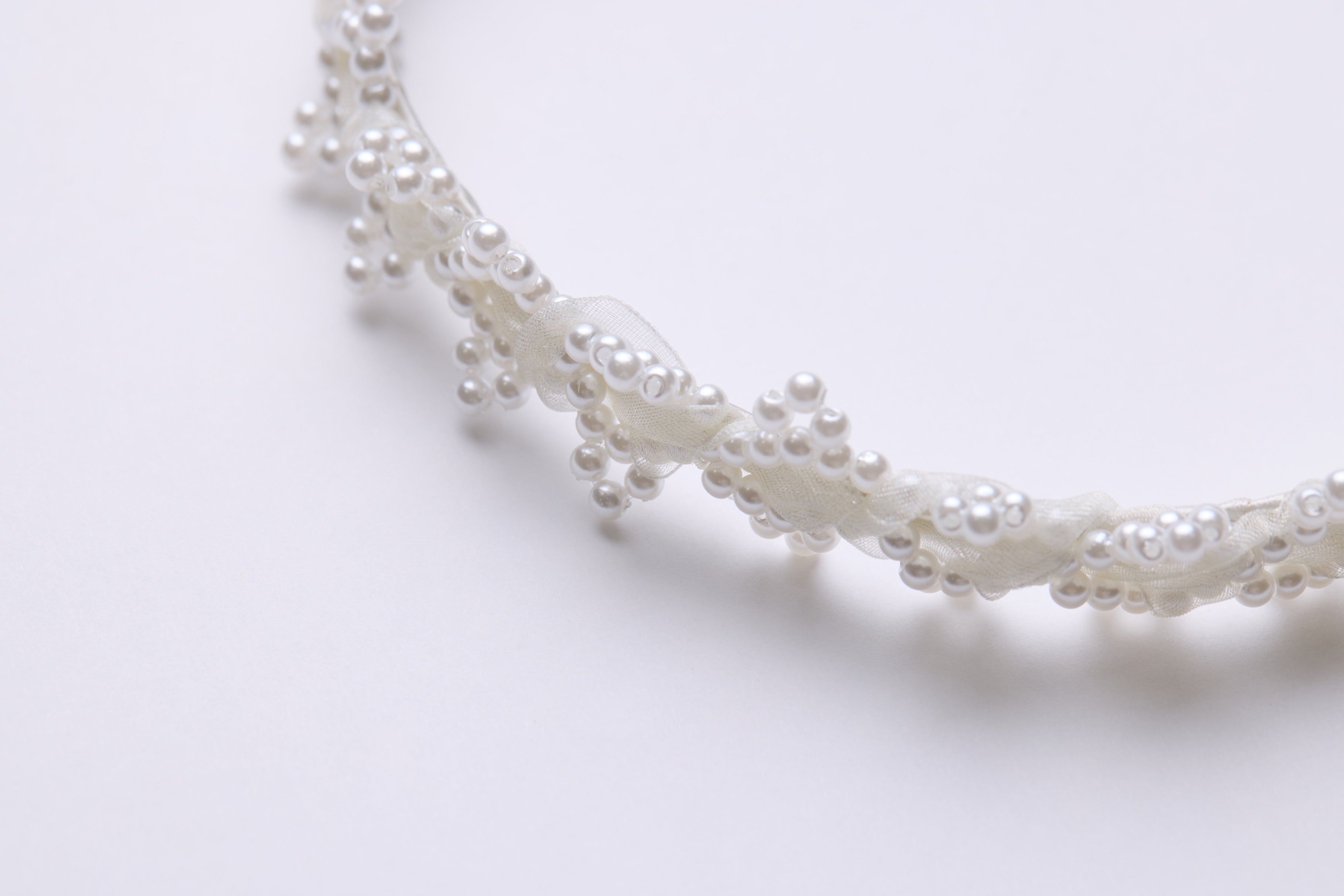 Pearl Waltz Ribbon Headband