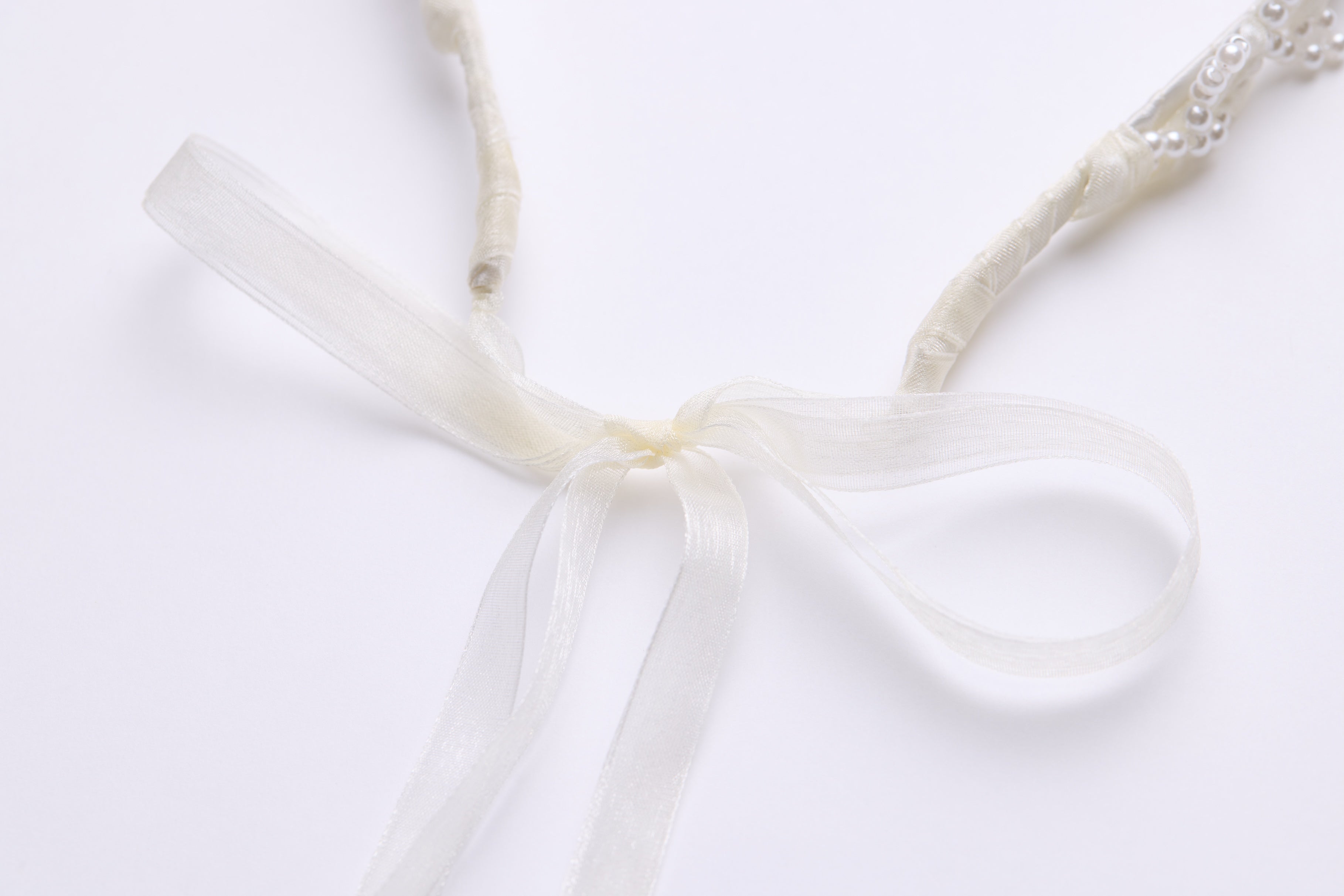 Pearl Waltz Ribbon Headband