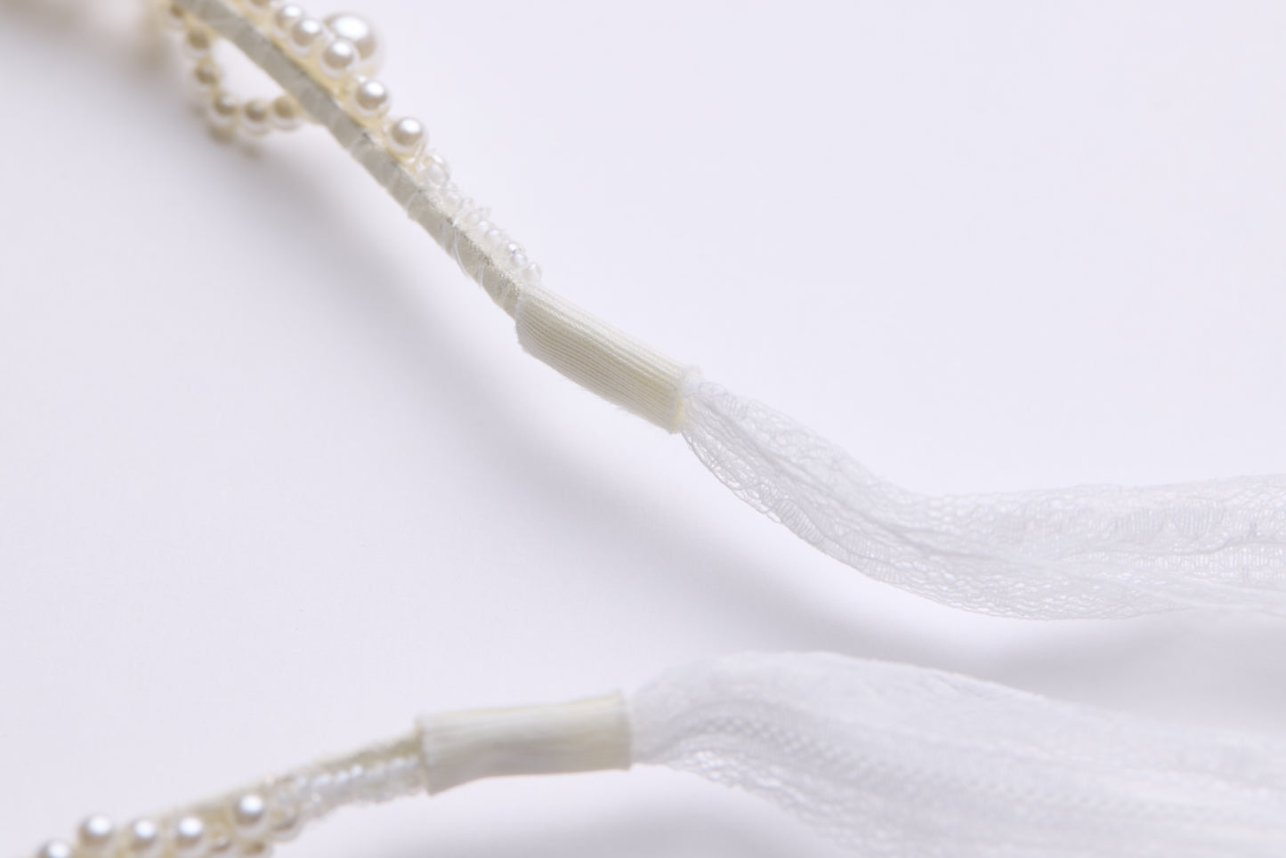Moonlit Pearl Lace Headband