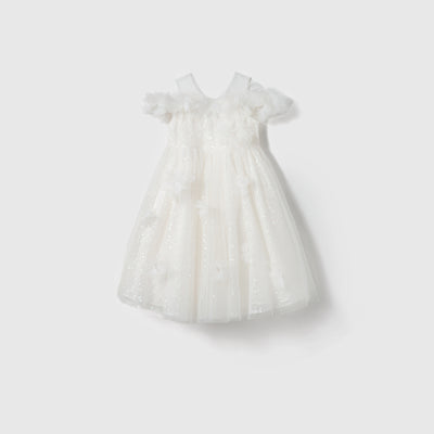 Feathered Whisper Dress