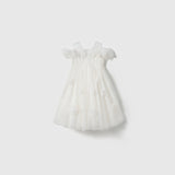 Feathered Whisper Dress