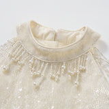Gilded Whisper Dress