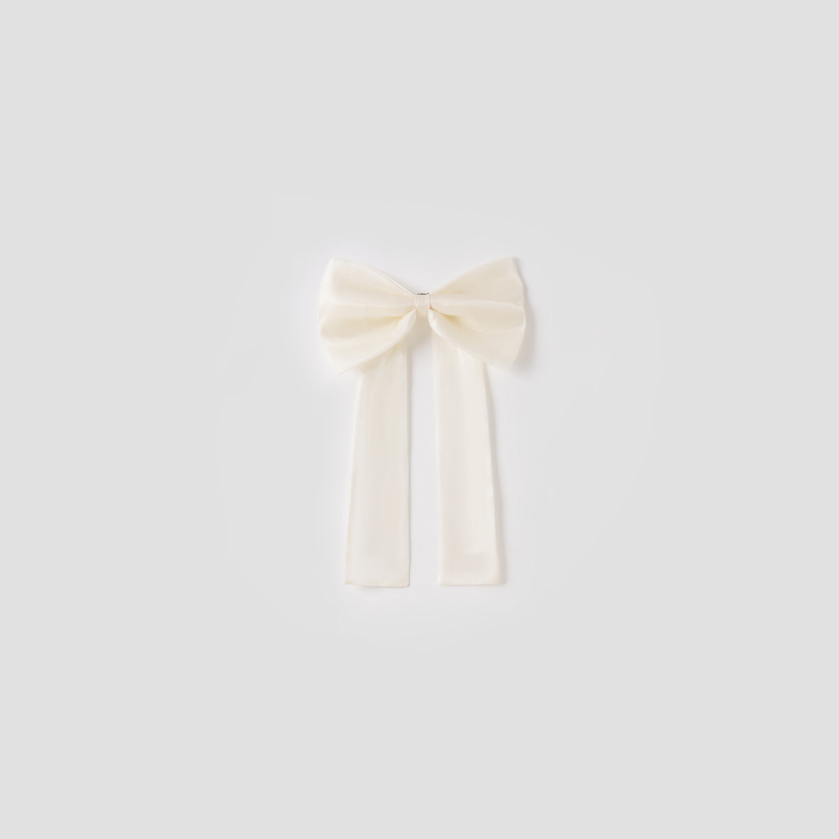 Ivory Petal Blossom Tweed Bow Dress