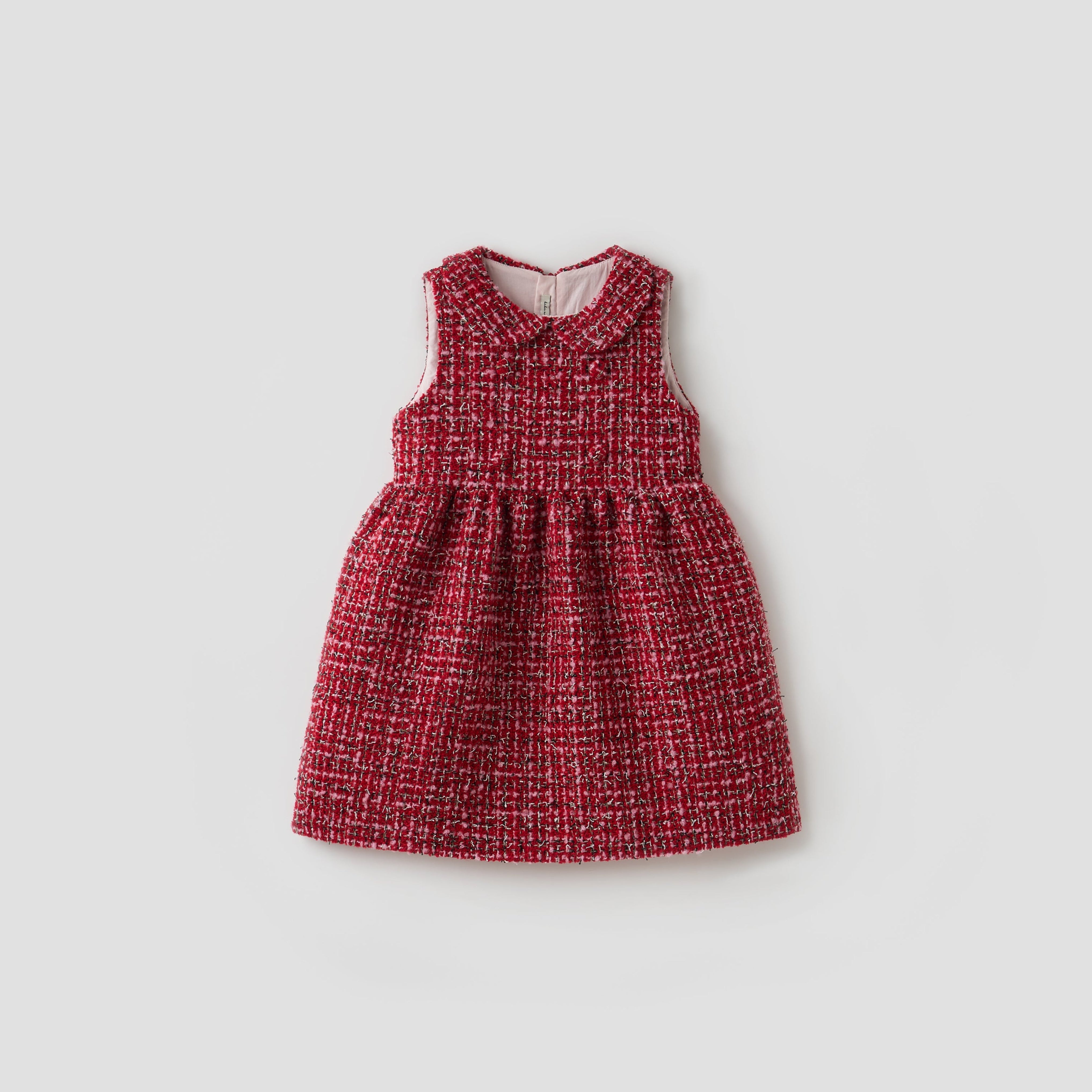 Ruby French Tweed Collar Dress