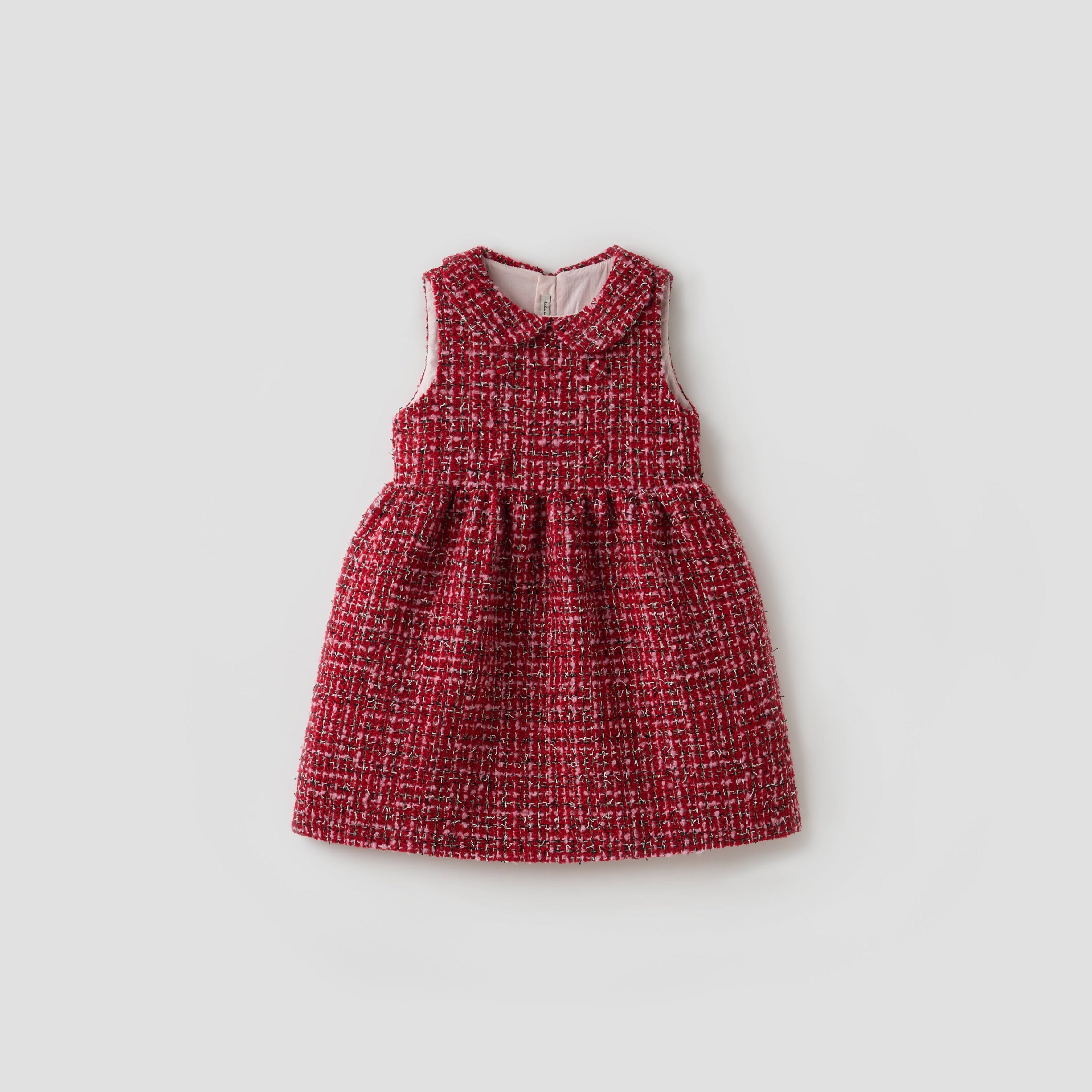 Ruby French Tweed Collar Dress