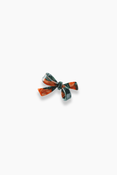 Girls Bow Hair Clip - Nature Palette